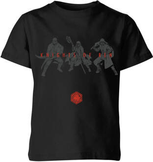 The Rise of Skywalker Knights Of Ren Kids' T-Shirt - Black - 146/152 (11-12 jaar) - Zwart - XL