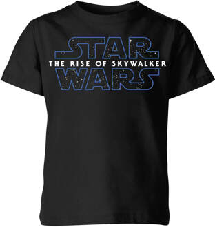 The Rise of Skywalker Logo Kids' T-Shirt - Black - 122/128 (7-8 jaar) - Zwart - M