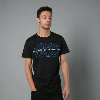 The Rise of Skywalker Logo Unisex T-Shirt - Black - 3XL Zwart