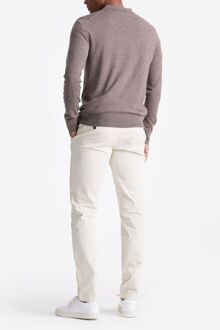 The Robert Long Sleeve Poloshirt Merino Bruin - S,XL,XXL