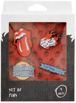 The Rolling Stones 4 Pin Set