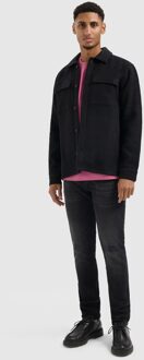 The Ryan Slim Fit Jeans Denim Dark Grey  34 Grijs