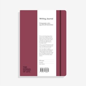 The School Of Life Writing Journal - Burgundy - The School of Life