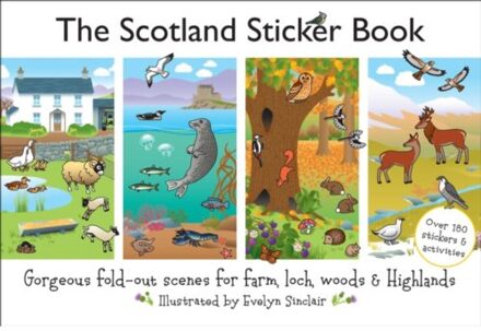 The Scotland Sticker Book - David Felton