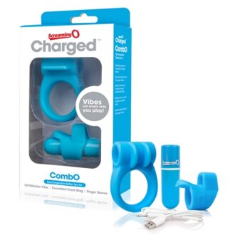 The Screaming O Charged CombO #1 Geschenkset - Blauw