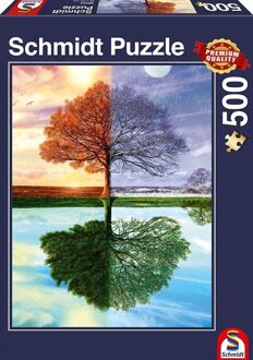 The seasons tree puzzel - 500 stukjes