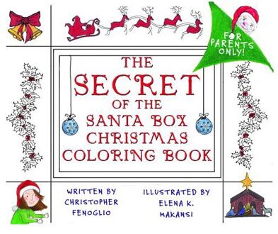 The Secret of the Santa Box Christmas Coloring Book