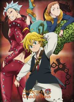 THE SEVEN DEADLY SINS - Poster Ban King & Meliodas (52x38)