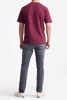 The Shawn T-Shirt Burgundy Rood - L,M,S,XL,XXL