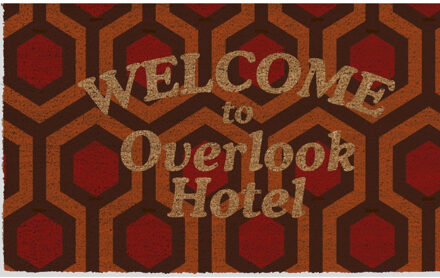 The Shining Welcome to Overlook Hotel doormat