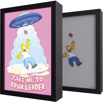 The Simpsons LED Framed Print