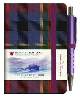The Skye Boat Song Tartan Notebook (Mini with Pen)