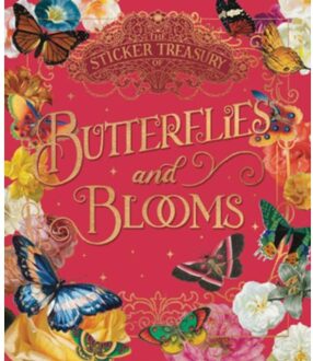 The Sticker Treasury Of Beautiful Blooms And Butterflies - Sticker Treasury