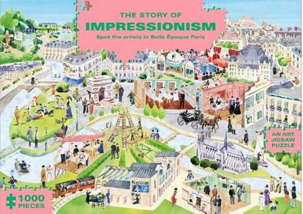The Story of Impressionism (In 1000 Jigsaw Pieces) - Boek BIS Publishers BV (1786273217)