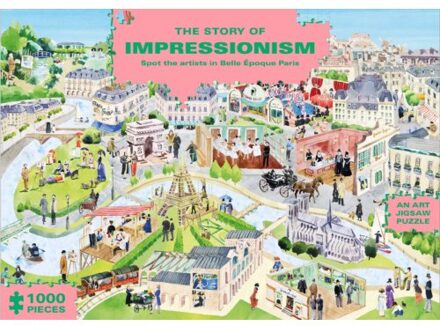 The Story of Impressionism (In 1000 Jigsaw Pieces) - Boek BIS Publishers BV (1786273217)