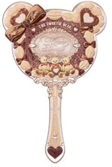 The Sweetie Bear Hand Mirror - 3 Colors Caramel Brown - 1pcs