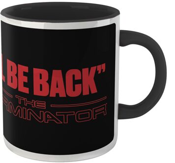 The Terminator I'll Be Back Mug - Black