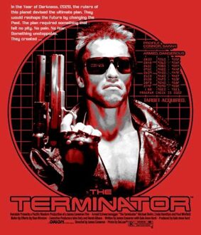 The Terminator Target Acquired Unisex T-Shirt - Red - L