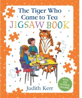 The Tiger Who Came To Tea Jigsaw Book - Judith Kerr