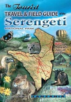 The tourist travel & field guide of the Serengeti