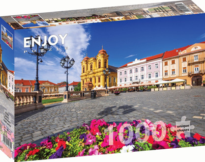The Union Square - Timisoara Puzzel (1000 stukjes)