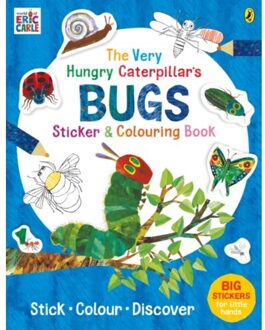 The Very Hungry Caterpillar's Bugs Sticker And Colouring Book - Eric Carle