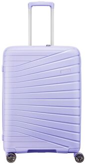 The Vibe 4-wiel Trolley 65 cm - Uitbreidbaar 72/83 liter - 65.5x44.5x28.5 cm - lilac hardcase koffer lichtgewicht koffer pilotenkoffer rugzak Paars - H 65.5 x B 44.5 x D 28.5 cm