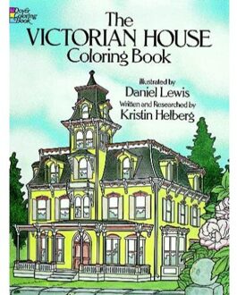 The Victorian House Colouring Book