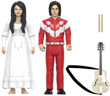 The White Stripes ReAction Action Figures 2-Pack Wave 02 The White Stripes (Elephant) 10 cm
