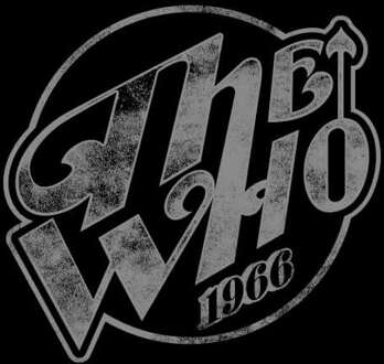 The Who 1966 Men's T-Shirt - Black - L Zwart