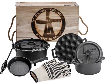 The Windmil Cast Iron - Startersset - Gietijzer