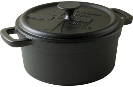The Windmill Cast Iron BBQ Pan L 3,5L - Gietijzer - Large