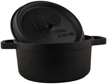 The Windmill Cast Iron BBQ Pan M 2,5L - Gietijzer - Medium