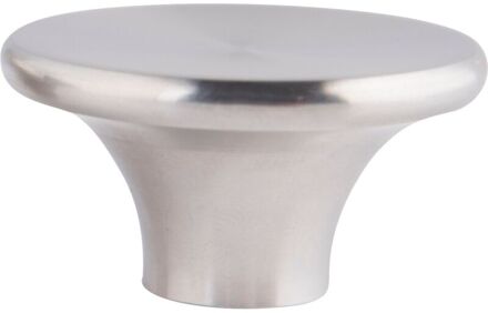 The Windmill Cast Iron Dekselknop Klein - RVS - Medium