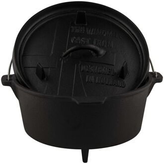 The Windmill Cast Iron Dutch oven 4,5Q 3,8L - Pan - Gietijzer - Small