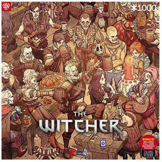 The Witcher Puzzle Birthday (1000 pieces)