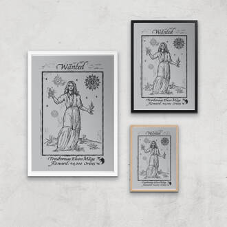 The Witcher The Mage Giclee Art Print - A2 - Print Only Meerdere kleuren