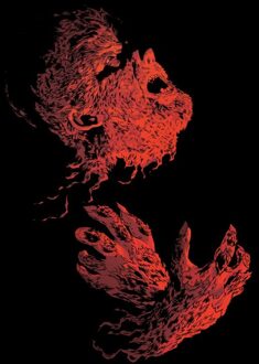 The Wolfman Illustrated T-shirt - Zwart - 4XL