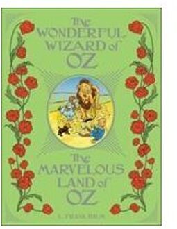 The Wonderful Wizard Of Oz / The Marvelous Land Of Oz - Barnes & Noble Leatherbound Classic - L. Frank Baum