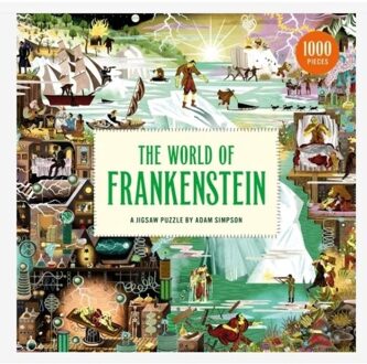 The World Of Frankenstein: A Jigsaw Puzzle By Adam Simpson - Simpson, Adam