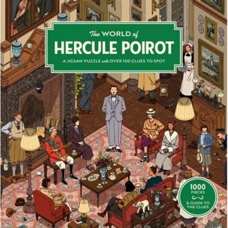 The World Of Hercule Poirot: A 1000-Piece Jigsaw Puzzle - Agatha Christie Ltd