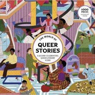 The World Of Queer Stories 1000 Piece Puzzle: Celebrating Lgbtq+ Literary Icons - Jake Hall