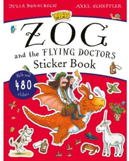 The Zog And The Flying Doctors Sticker Book (Pb) - Julia Donaldson