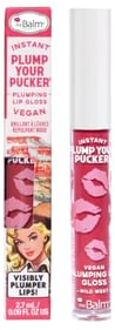TheBalm Instant Plump Your Pucker : Plumping Lip Gloss - 7 Colors Giddy-Up - 2.7ml