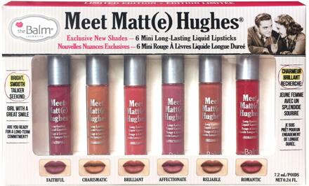 TheBalm Meet Matt(e) Hughes Mini Liquid Lipsticks Set - Vol. 2
