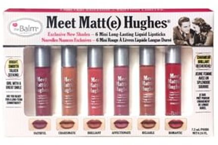 TheBalm Meet Matt(e) Hughes Mini Liquid Lipsticks Set - Vol. 2