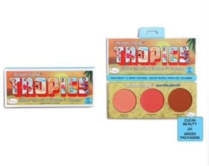 TheBalm theBalm Voyage Tropics Powder Trio With 2 Blushes & 1 Bronzer Tropics - 8.5g