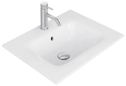 Thebalux adoro, 61, wastafel keramiek, 1x kom 1x kr gat, wit glans 3AD61174KW