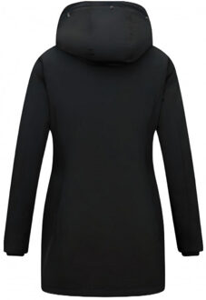 TheBrand Getailleerde winterjas met capuchon 280 Zwart - XS