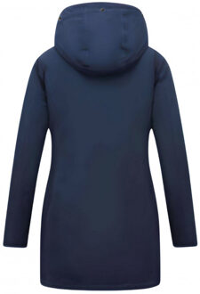 TheBrand Getailleerde winterjas met capuchon Blauw - L